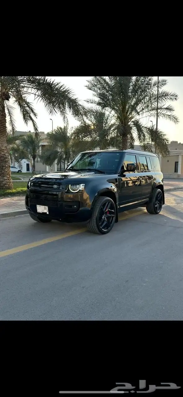 ديفندر 2020 اسود V6. الناغي 0