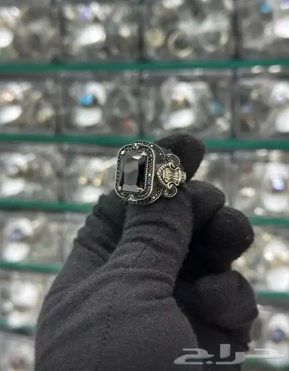خواتم فضة عيار 925 اقل سعر الواحد 85 15
