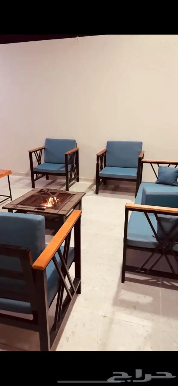 جلسة خارجيه مع مشب 1