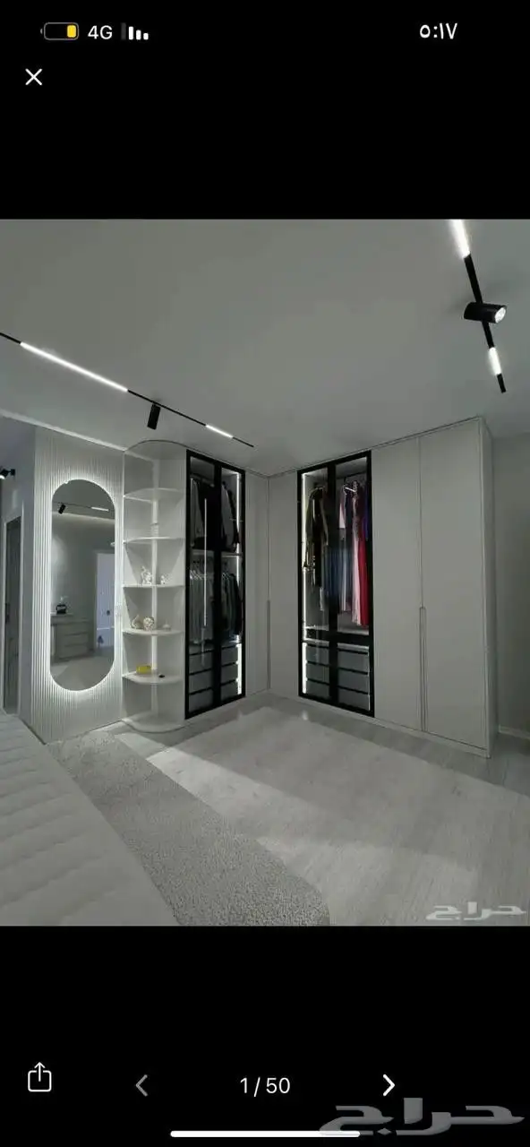 تفصيل غرفة نوم و مطبخ على حسب الطلب خزائن_ملابس  مكتب  تعليق 24