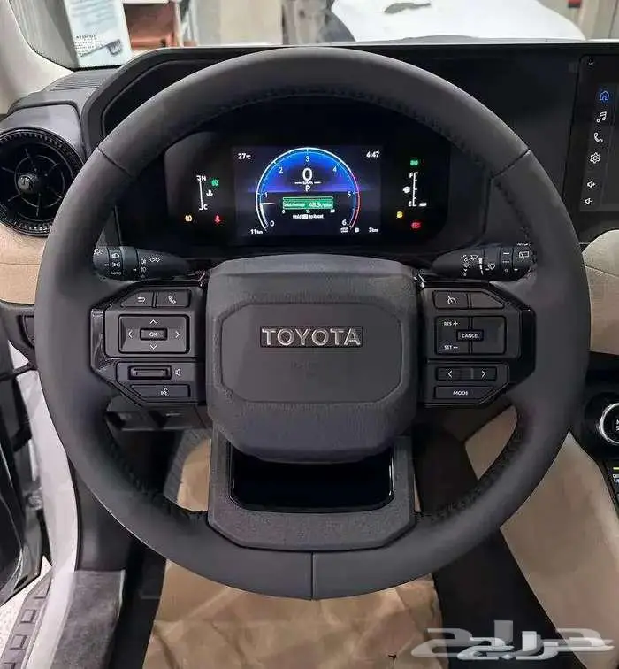 تويوتا برادو TXL2 بنزين 2025 سعودى ابيض 3
