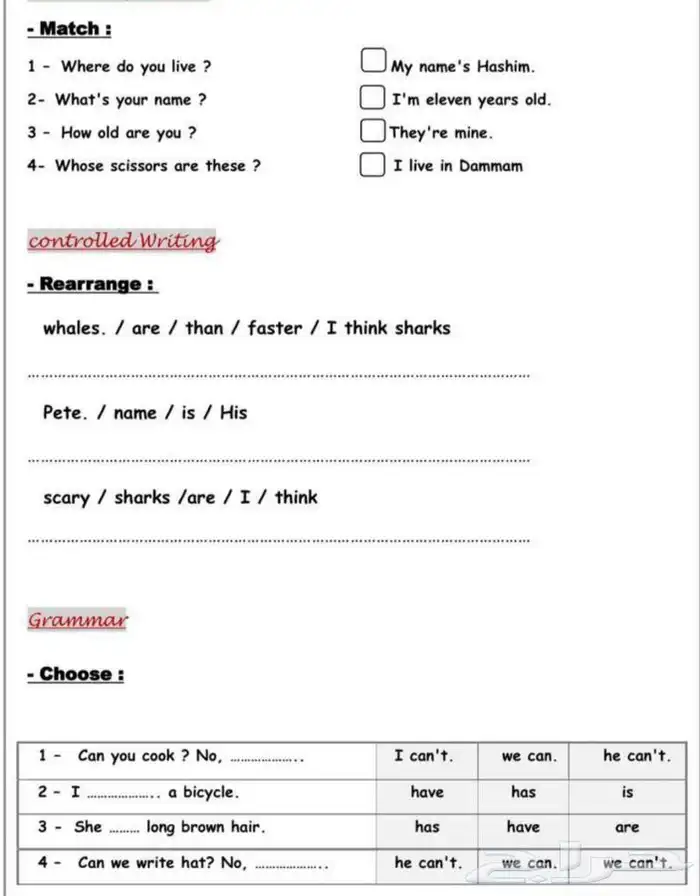 معلمه انجليزي 3