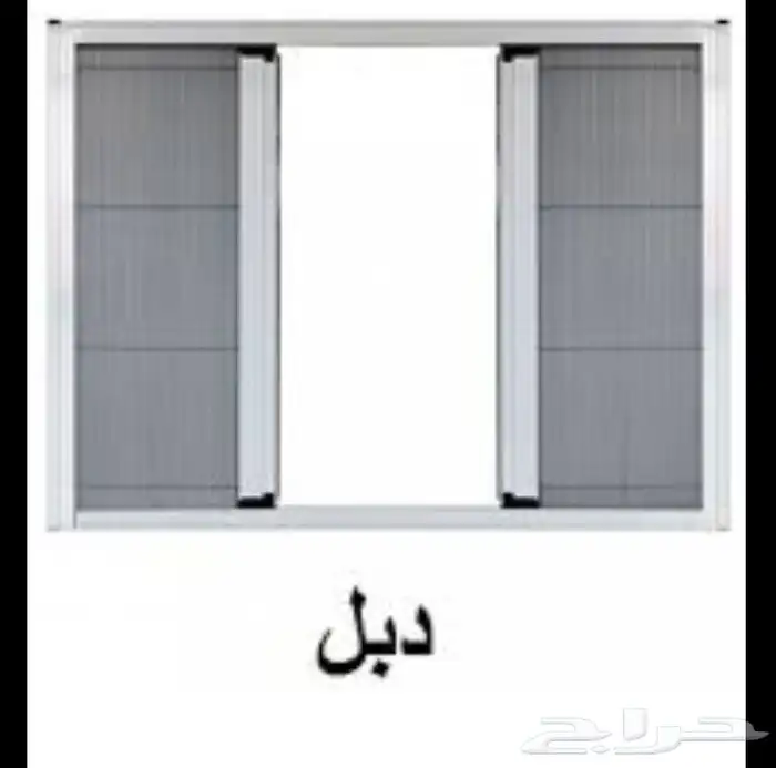 ابواب ونوافذ سيلك بليسيه للنامس والحشرات 199 للمتر 7
