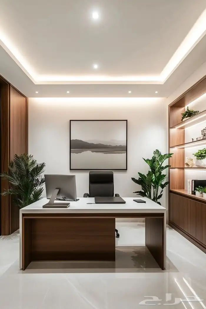 تصميم وتنفيذ ورك استيشن ومكاتب عمل 5