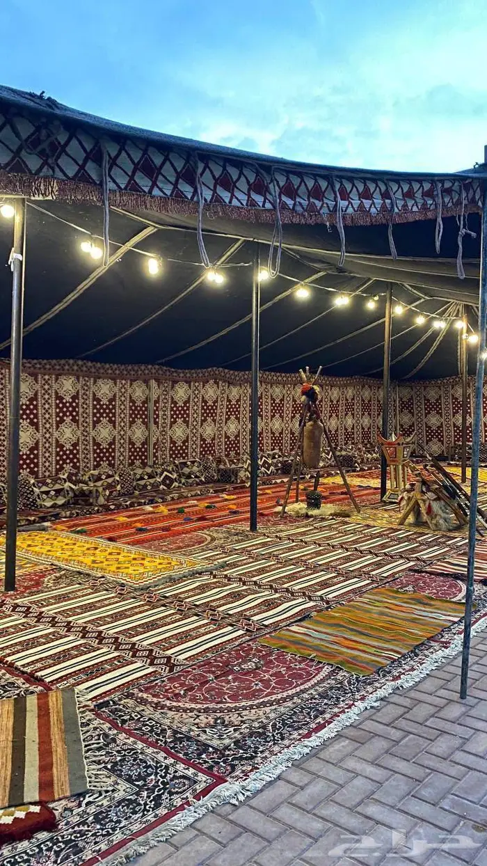 تاجير خيام بيوت شعر خيام شعبيه 1