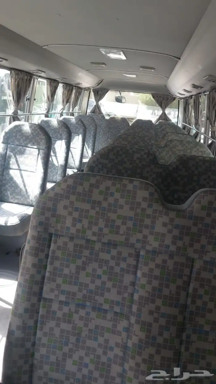 ايجار باص كوستر30راكب مع سواق مشوار شركه مصنع فندق مطار مطعم 3