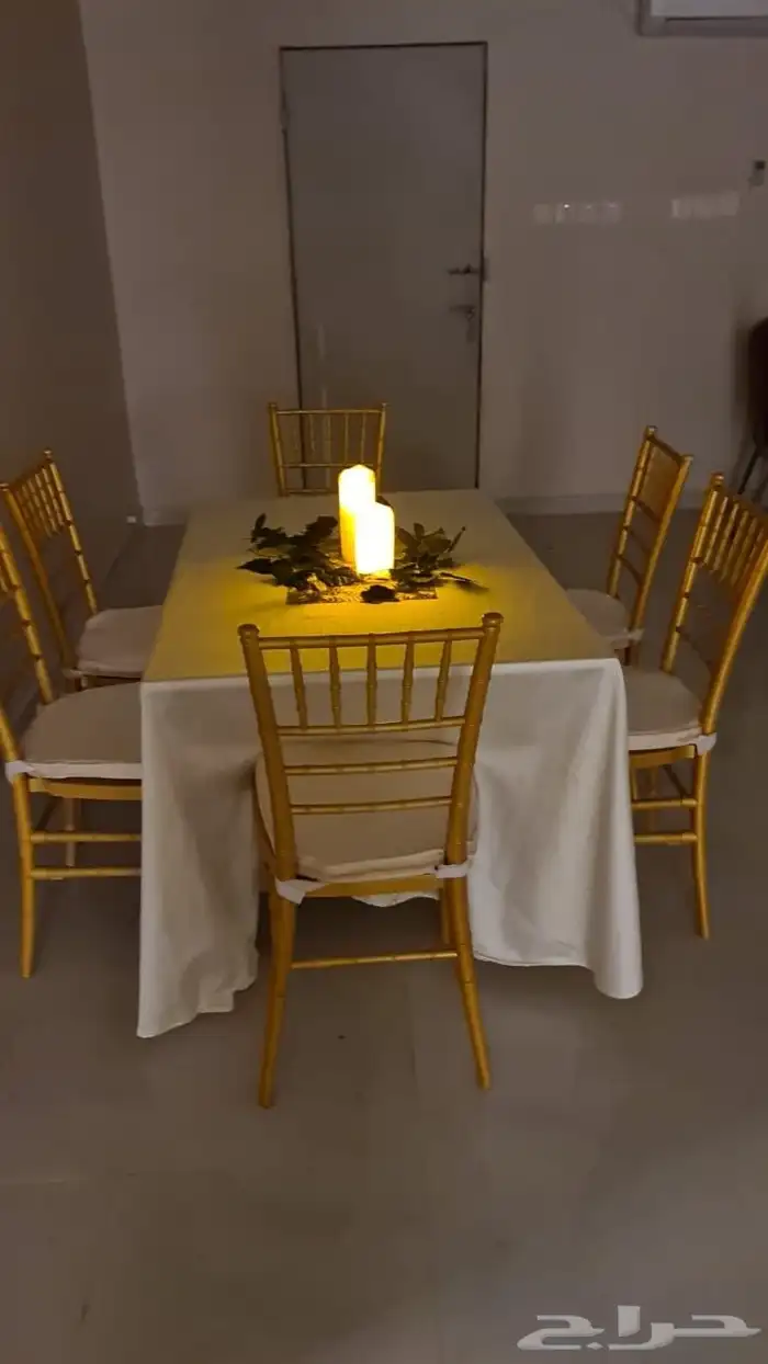 كراسي نابليون مع طاولات 1