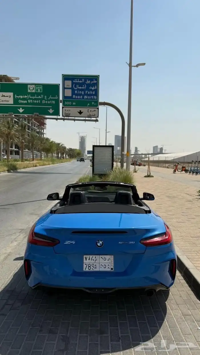بي ام Z4 كت اM موديل 2022بدي وكالة صيانة الوكالة على ضمان 16