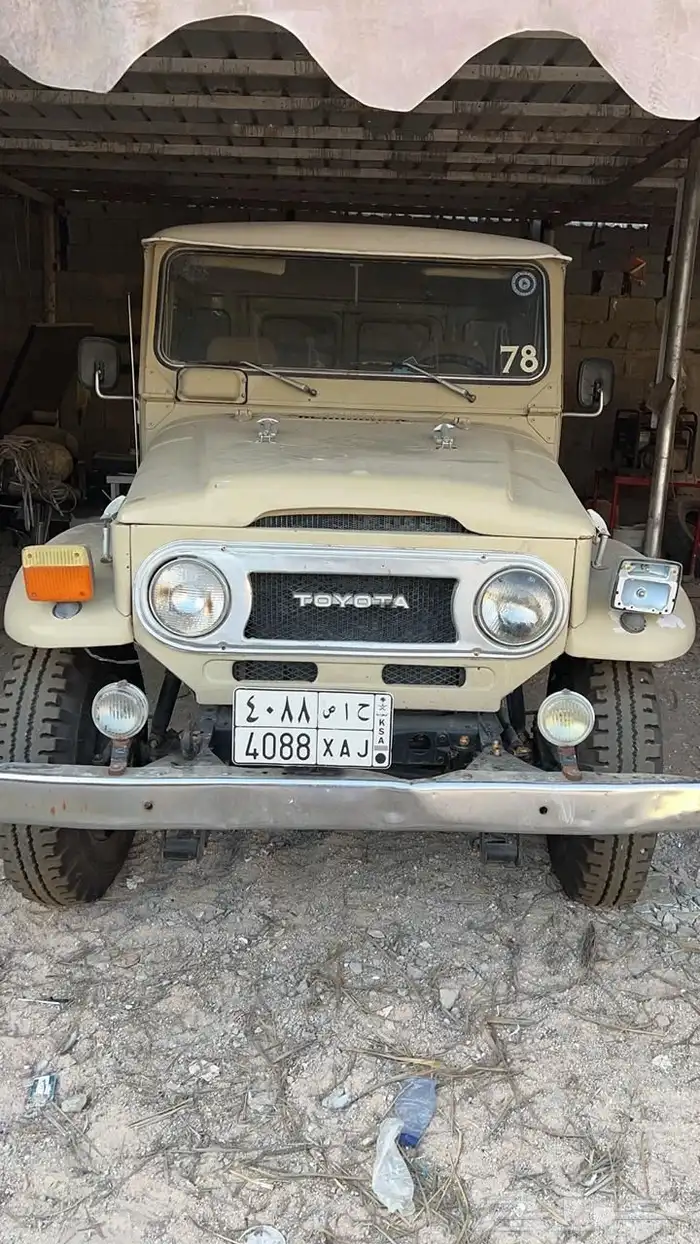 تايوتا ربع موديل 78 0