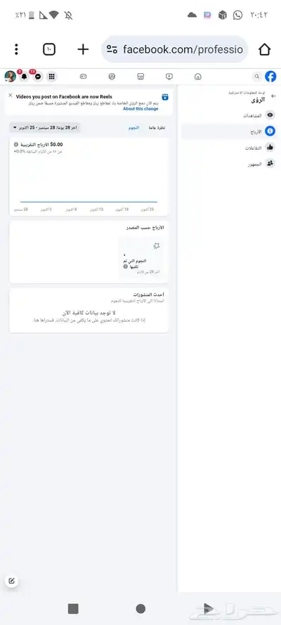 حساب فيسبوك للبيع مفعل الربح النجوم index