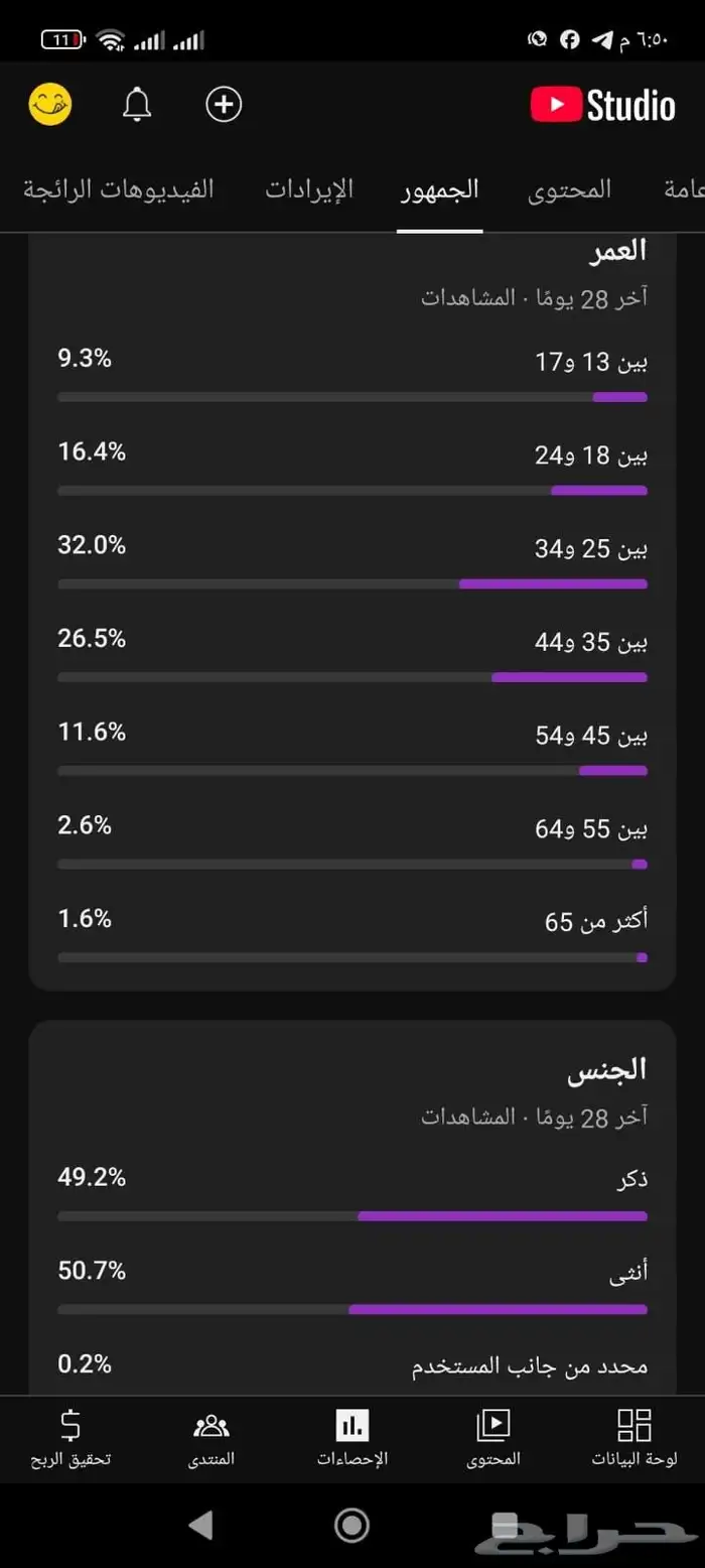 قناة يوتيوب جاهزة للربح   192 ألف مشترك 7