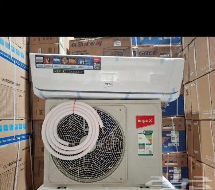 عرووض يوجد لدينا مكيفات جديد سبلت انواع كثيره اسعار مناسبه 0