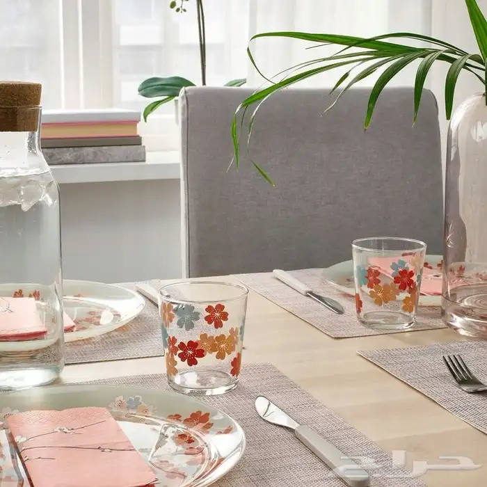 طقم كاسات وصحون جديدة Limited edition من ايكيا 3