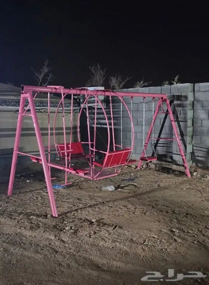 مراجيح حديد وطني - زحاليق وطني ( طقم مراجيح حديد وطني ) 15