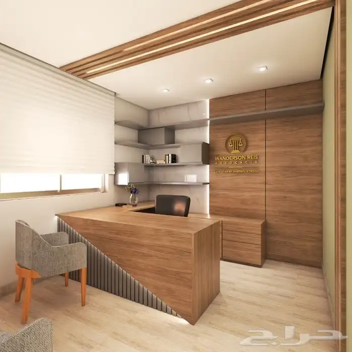 تصميم وتنفيذ ورك استيشن ومكاتب عمل 4