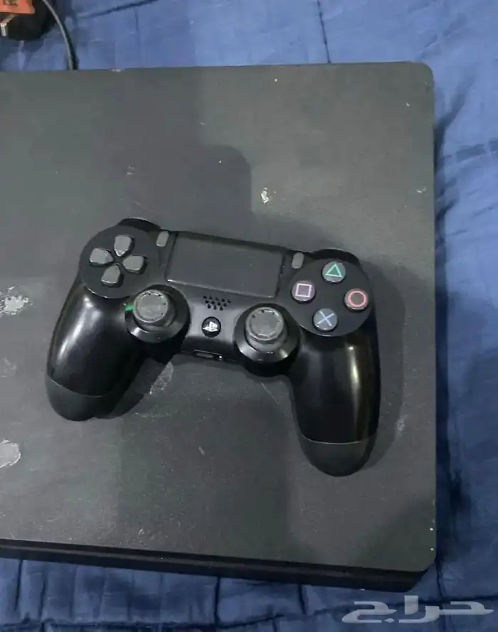 سوني 4و كيبورد وماوس ويد سوني 4 مع سلك HDMI وسلك كهرب 4