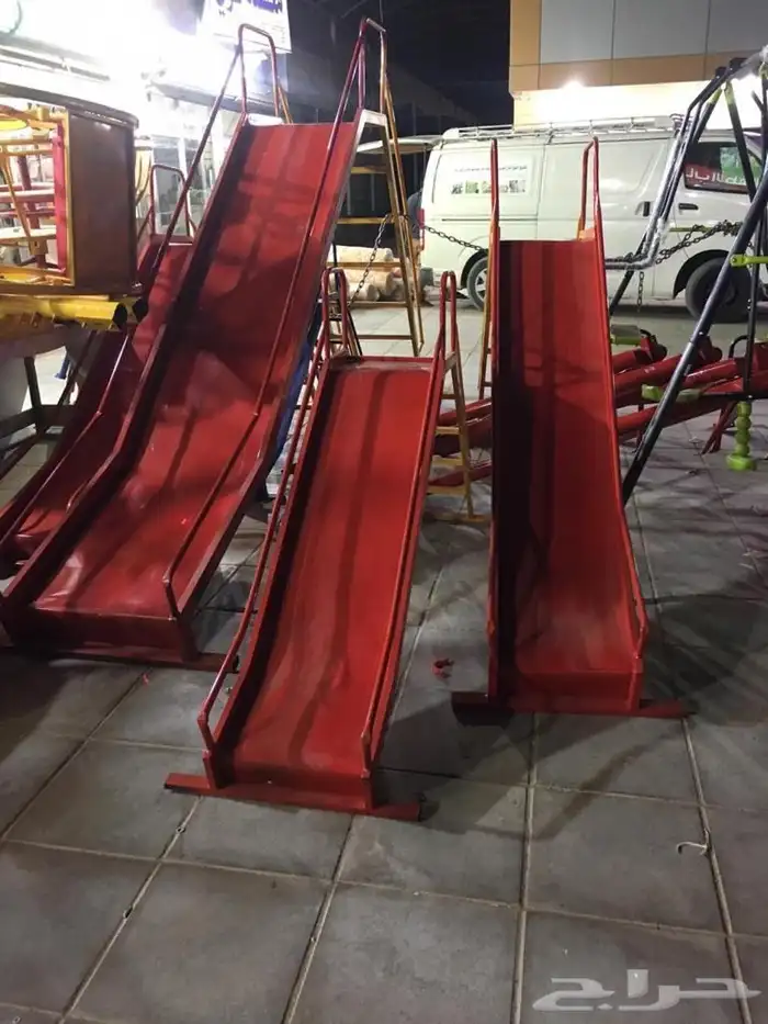 مراجيح حديد وطني - طقم مراجيح حديدية وزحاليق بعدة اشكال 8