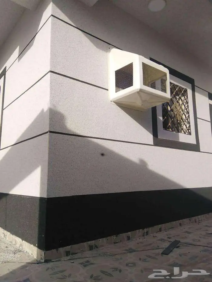 غطاء خارجي مكيف الفايبر جالس مع التركيب صوى شوق حمام شوبك 3