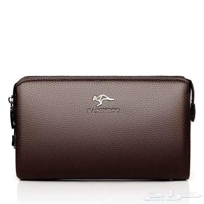 Secure PU Leather Men s Clutch Wallet  with Password Lock 0