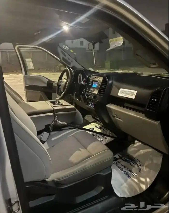 فورد F150 2018 دبل تشيكاته وكالة المخزن 6سلندرالفحص بالوكال 13