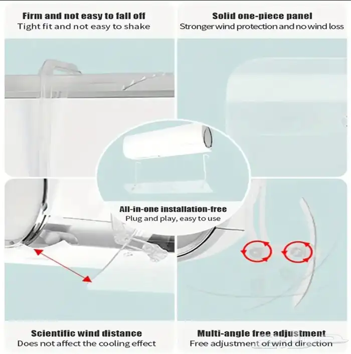 غطا للمكيف  لتوجيه الهواء 5