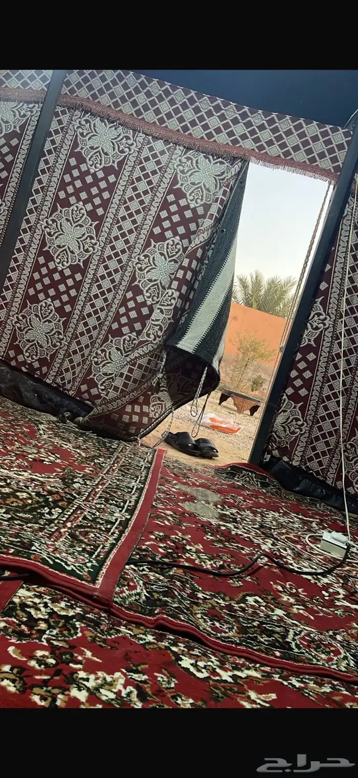 بيت شعر مع الاثاث 4 في 6 0