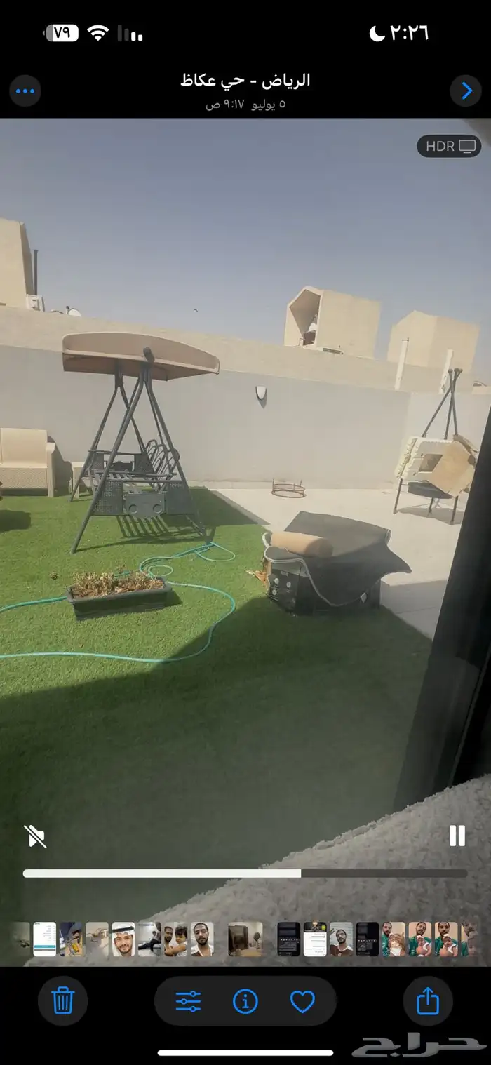مجلس ومرجيحة وجلسة سطح للبيع 1