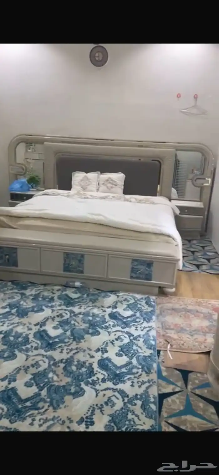 غرفه نوم شبه جديد 0