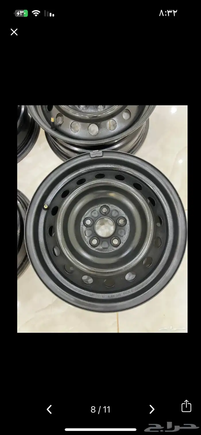 جنوط تويوتا وكاله مقاس 15 3