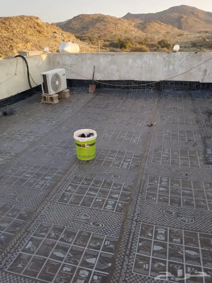 عوازل من الامطار علي الأسطح 4