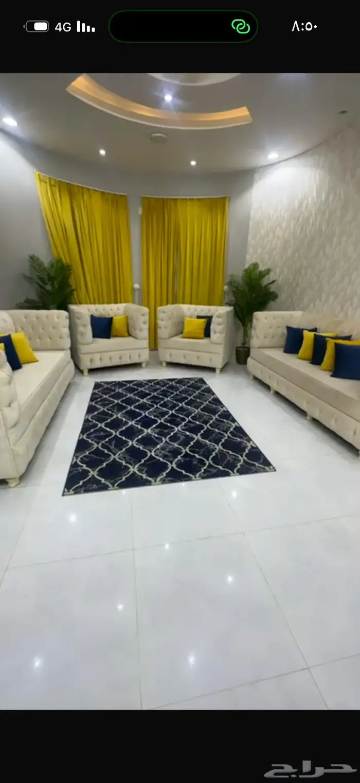 كنب للبيع مع ستاير 1