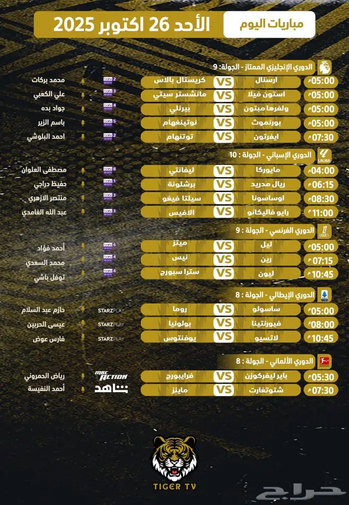 اشتراك تايقر TIGER IPTV الأصلي 1