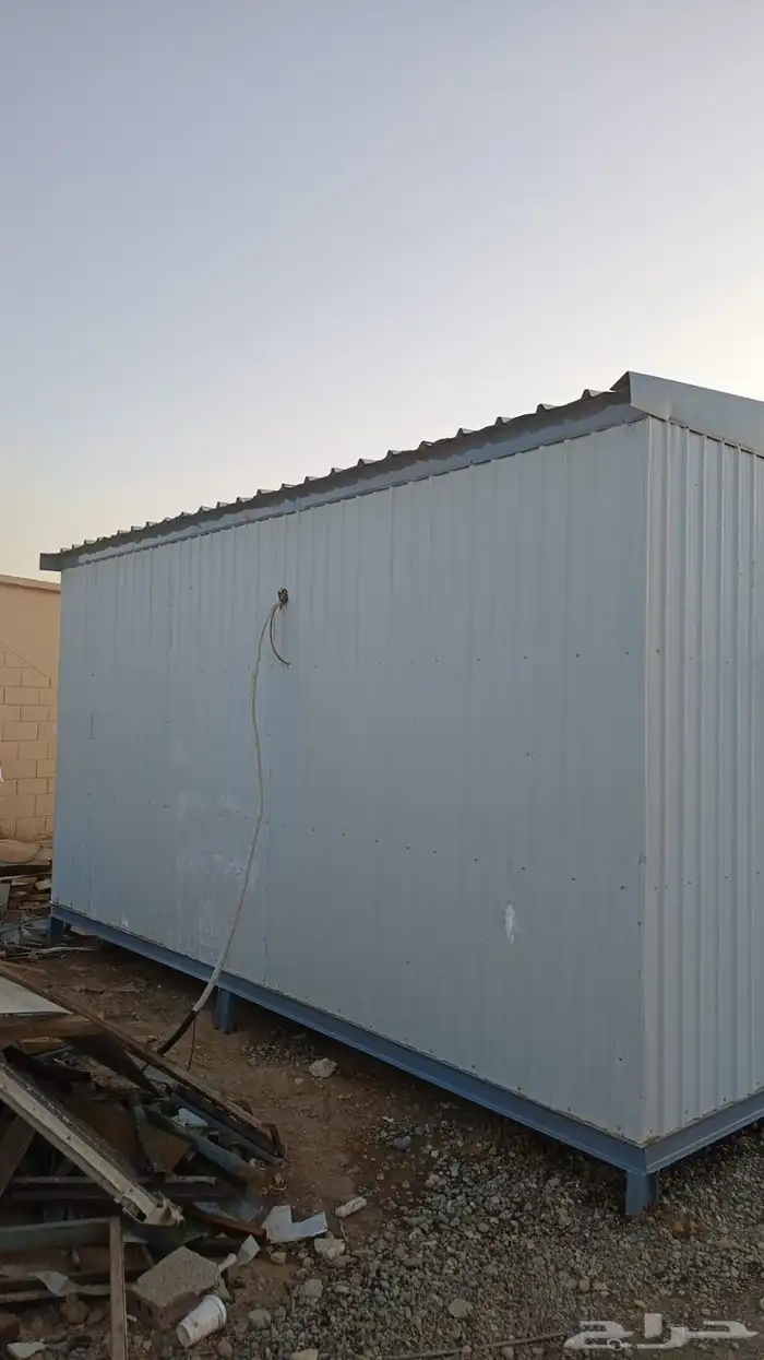 للبيع غرفة بركس متنقلة جاهزة مع دورة مياه 3 في 5 1