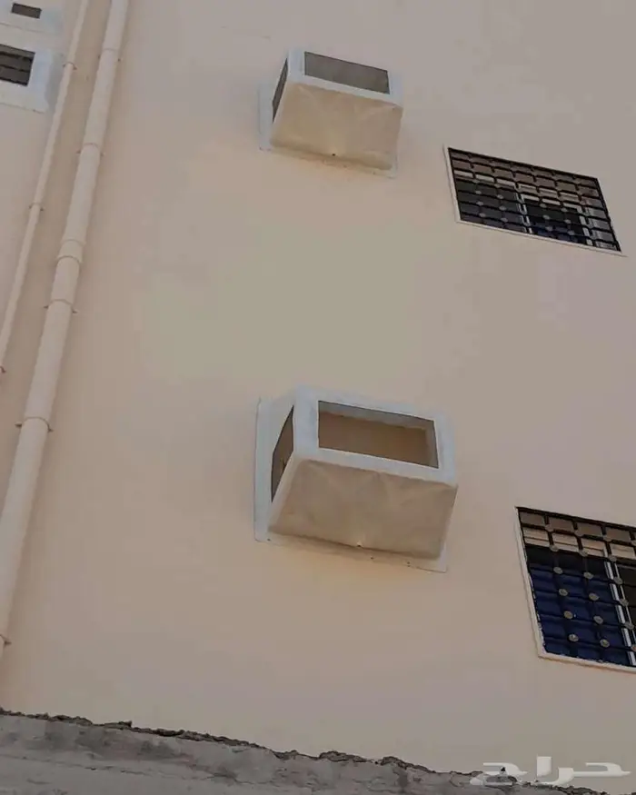 غطاء خارجي مكيف الفايبر جالس مع التركيب صوى شوق حمام شوبك 2