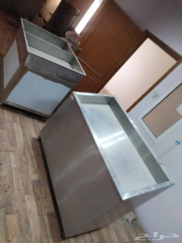 للبيع حوضين ستيل مع تصريف 2