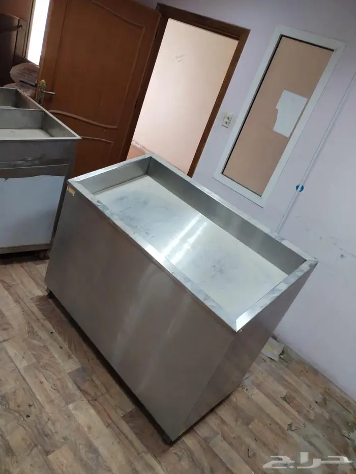 للبيع حوضين ستيل مع تصريف 1