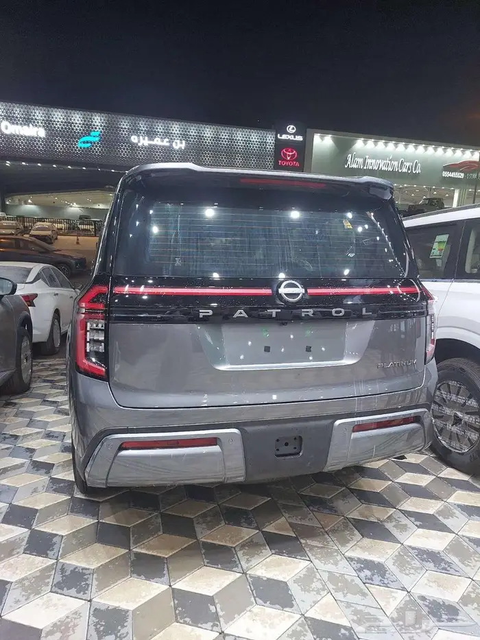 نيسان باترول بلاتنيوم تنفس طبيعي موديل 2026. 17