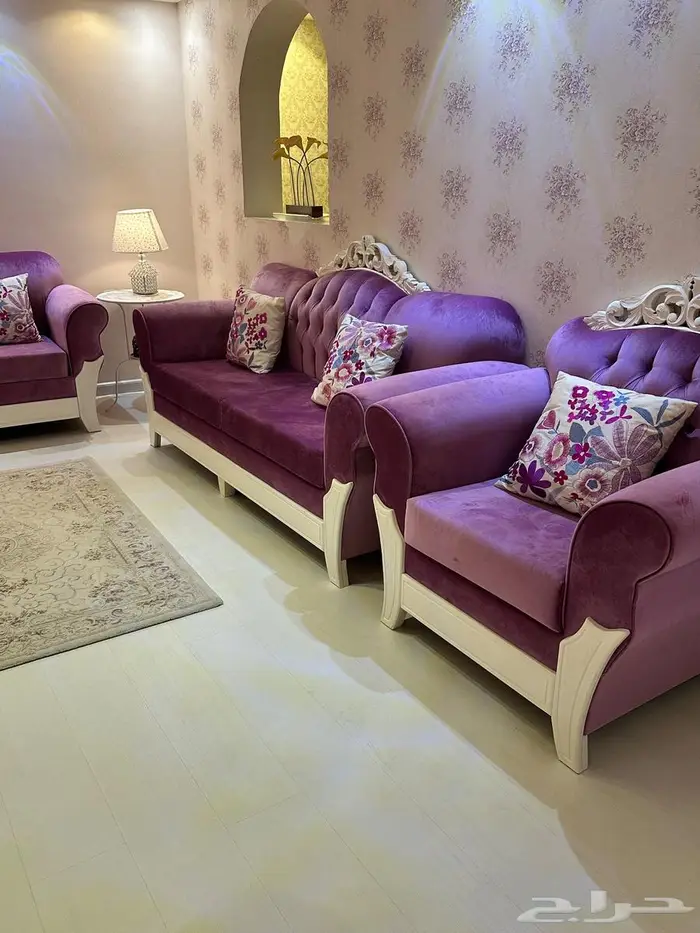 كنب بتصميم أنيق للبيع 5