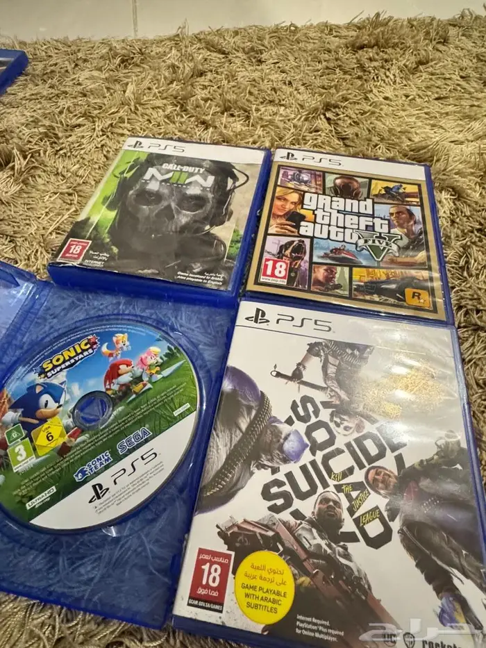 العاب اشرطة سوني 5 0