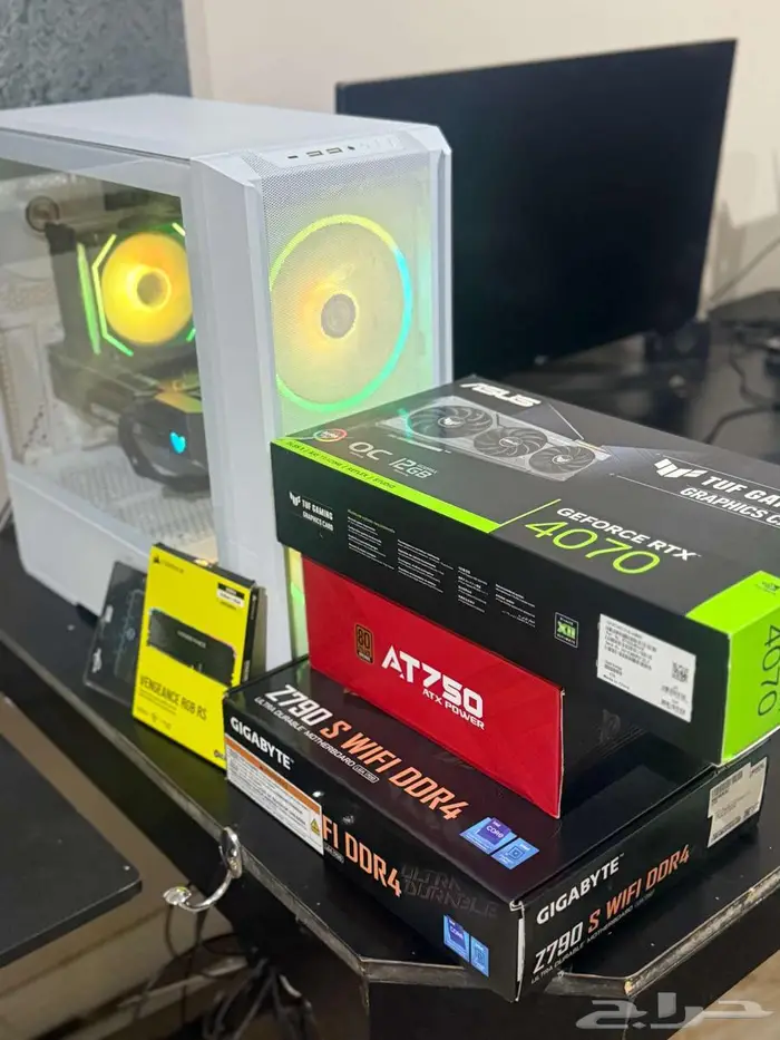 تجميعة بي سي الالعاب RTX 4070 OC TUF 3