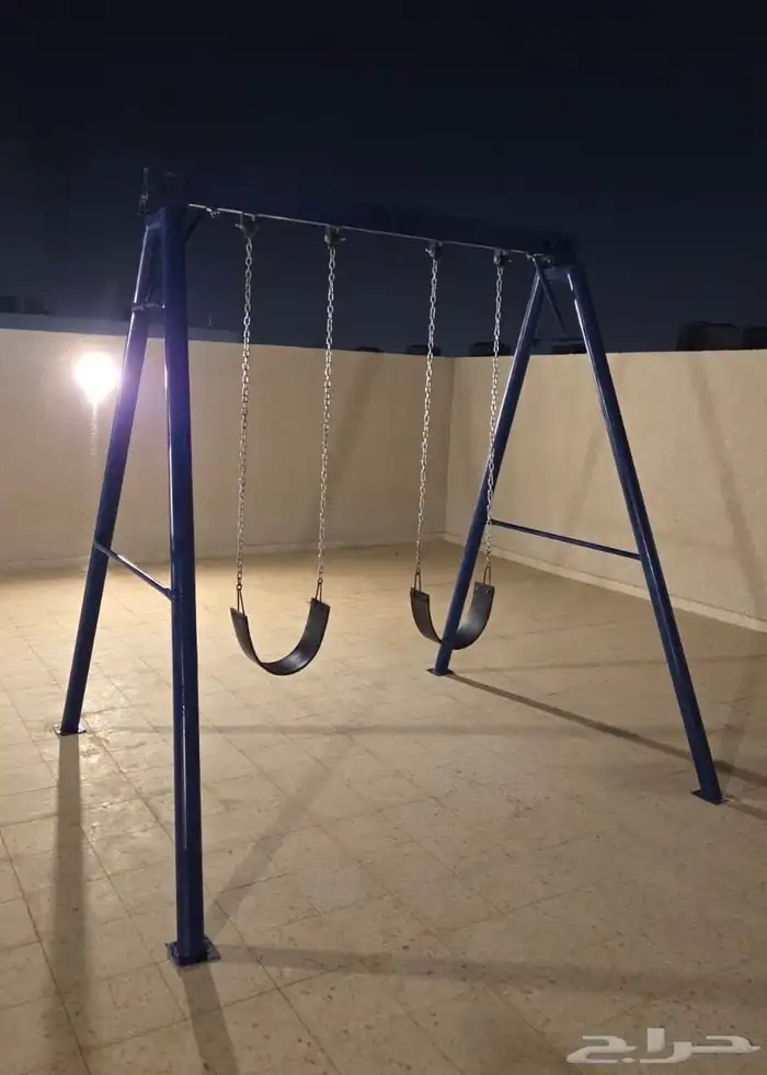 مراجيح حديد وطني - طقم مراجيح حديدية وزحاليق بعدة اشكال 15