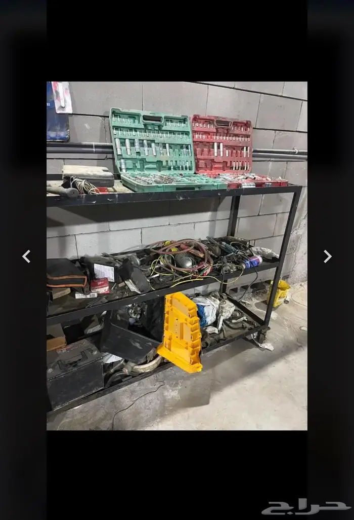 للبيع عدة ورشة كامله 4