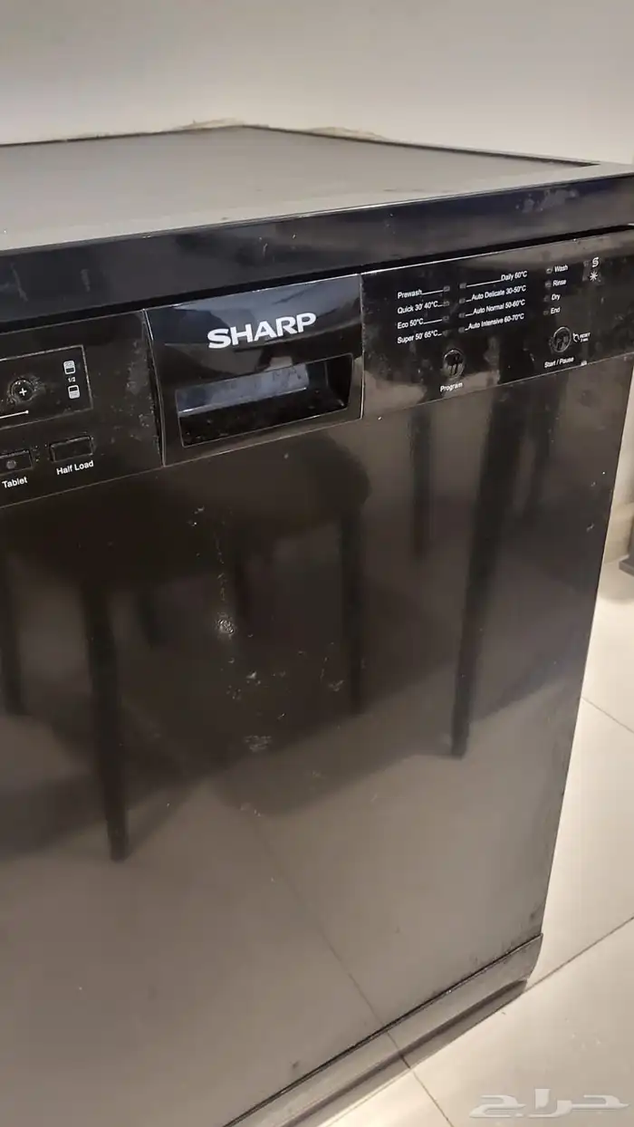 غساله صحون شارب. مكواة ملابس. كاسات 0