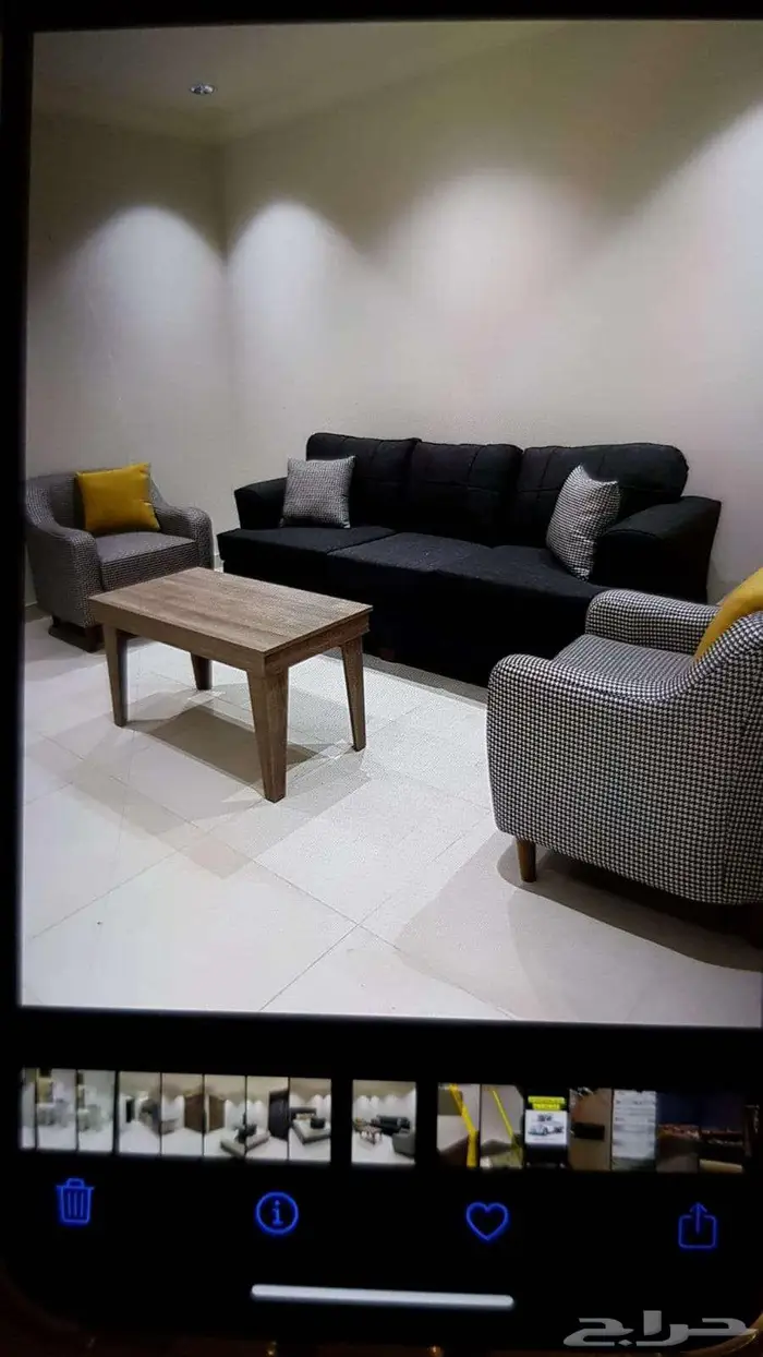 شقة مفروشة عائلية غرفة نوم وصالة حي طيبة شمال جدة 3