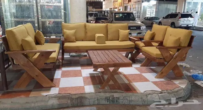 جلسات تفصيل كراسي خشب 15