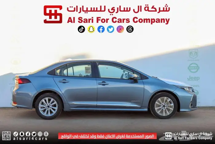 تويوتا كورلا XLI جنوط محرك 2.0 2025 اقساط بنوك وشركات 2