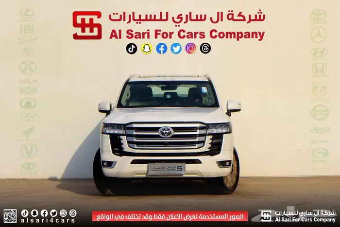 تويوتا لاندكروزر GXR L3 2024 اقساط بنوك وشركات 3