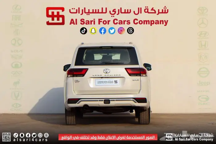 تويوتا لاندكروزر GXR L3 2024 اقساط بنوك وشركات 5