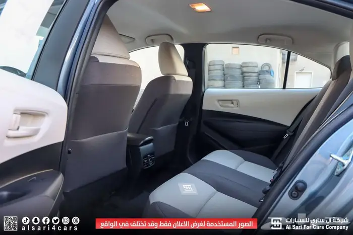 تويوتا كورلا XLI جنوط محرك 2.0 2025 اقساط بنوك وشركات 15