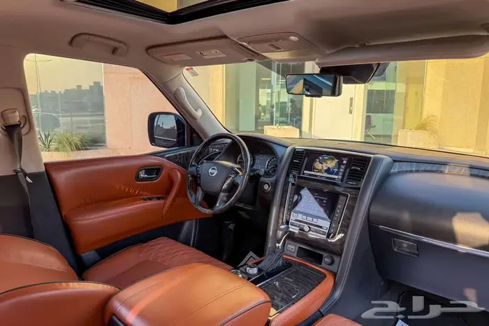 نيسان باترول بلاتينيوم V6 2021 اسود سعودي 7